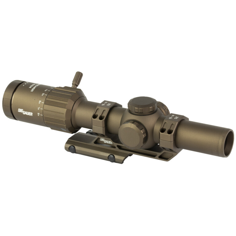 Sig Sauer TANGO MSR 1-8X Second Focal Plane Scope with Mount