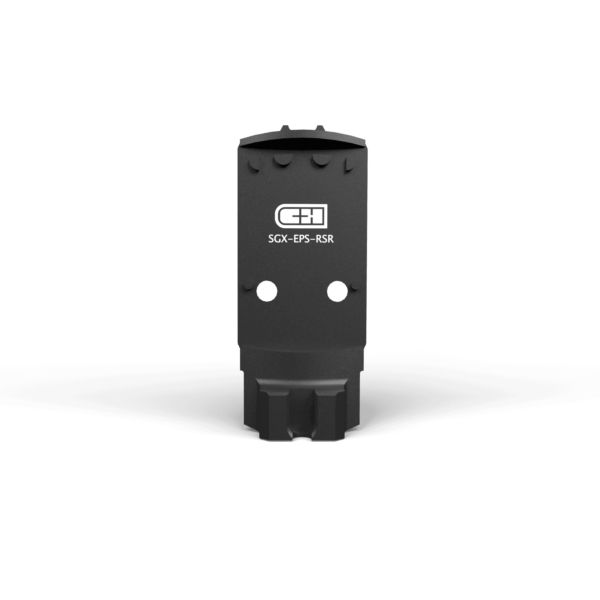 C&H Precision Sig P320 X-5 and M17/18 Optic Adapter Plate with Rear Sight - Holosun EPS