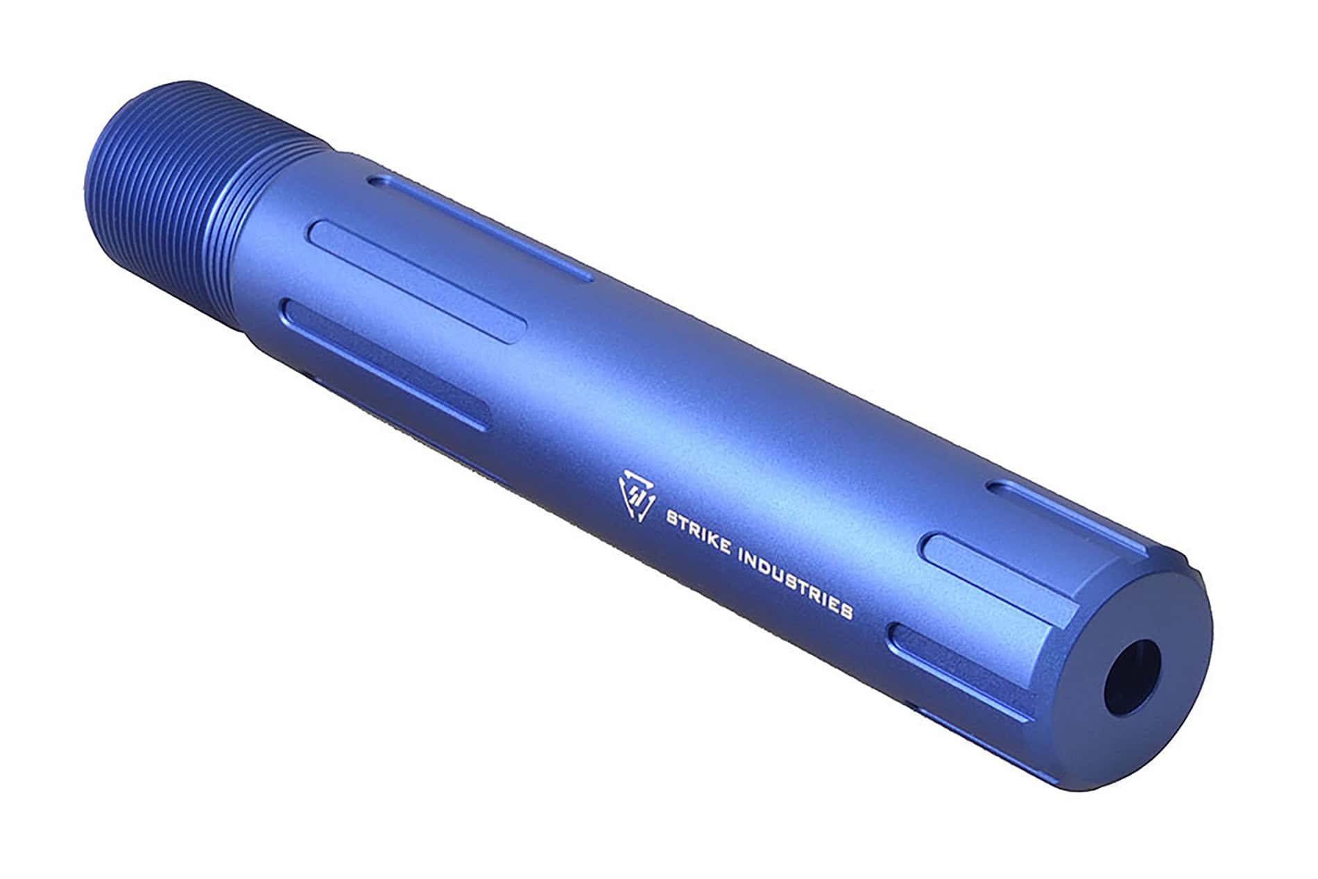 Unknown Strike Industries AR Carbine Length Pistol Buffer Tube - Blue (Color: Blue)