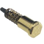 Open Box Return - Gold - Strike Industries Hex Forward Assist for AR-15