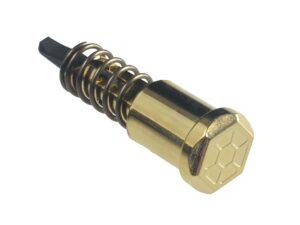 Open Box Return - Gold - Strike Industries Hex Forward Assist for AR-15