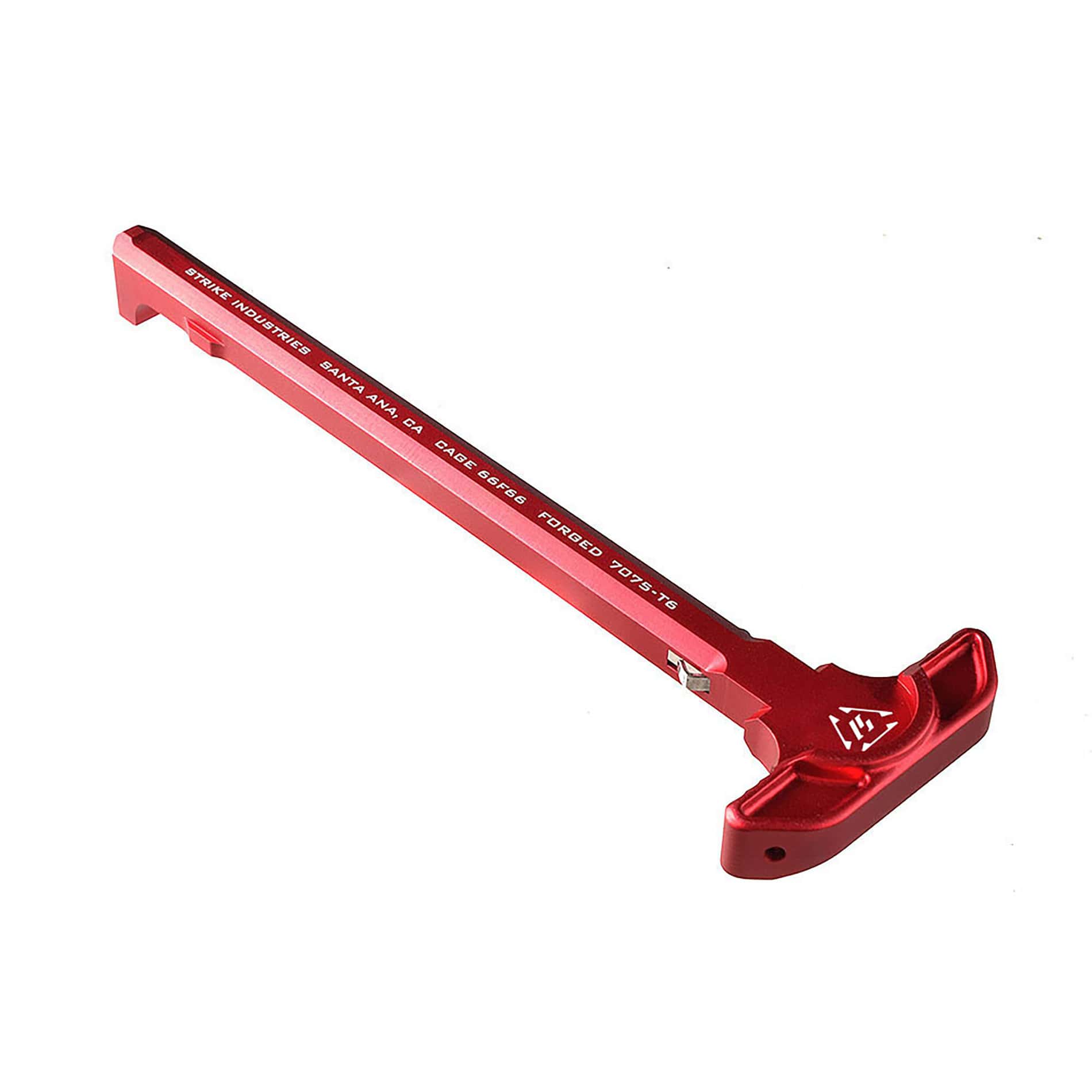 Unknown Strike Industries Latchless AR-15 Charging Handle - Red (Color: Red)