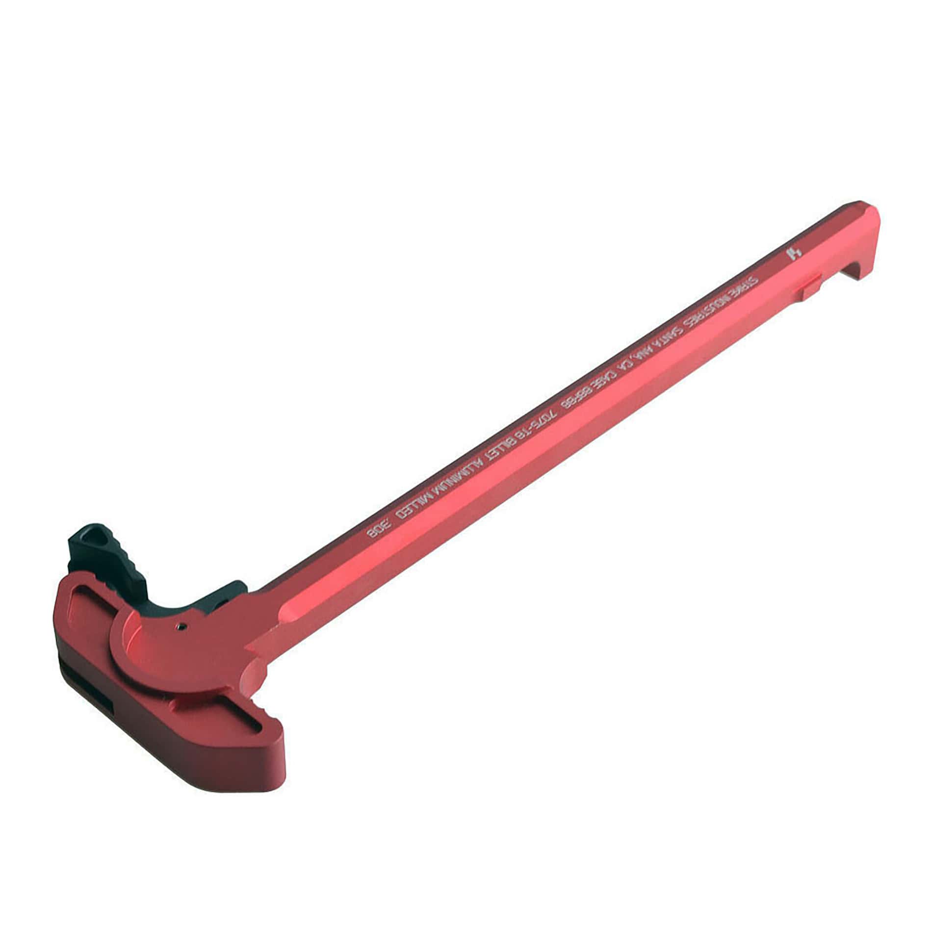 Unknown Strike Industries ARCH AR-10 Extended Latch Charging Handle - Red (Color: Red)