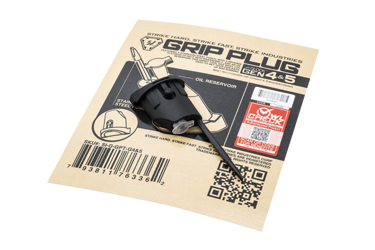 Strike Industries Grip Plug Tool For Glock Gen4-5 Pistols