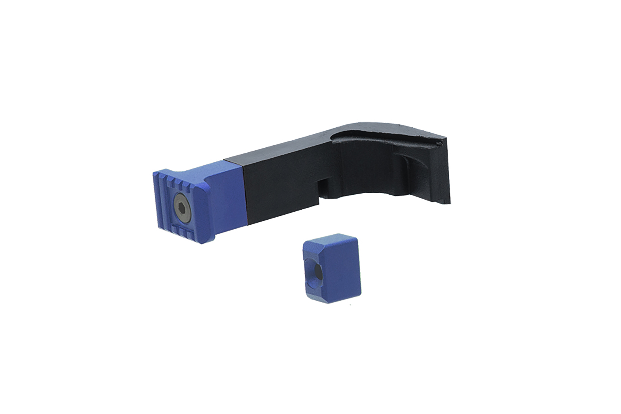 Unknown Strike Industries Modular Magazine Release for Gen1-3 Glock Pistols - Blue (Color: Blue)