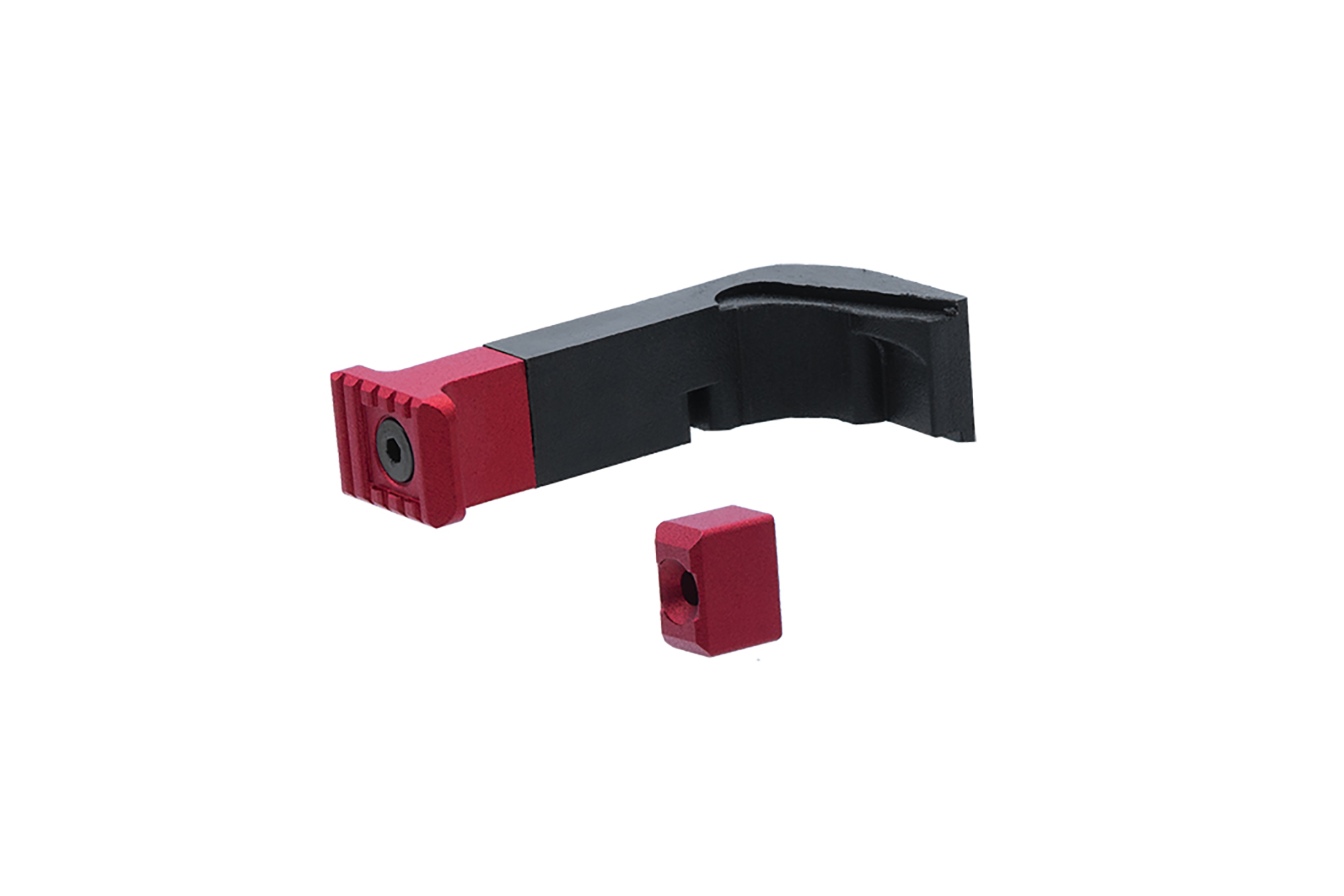 Unknown Strike Industries Modular Magazine Release for Gen1-3 Glock Pistols - Red (Color: Red)