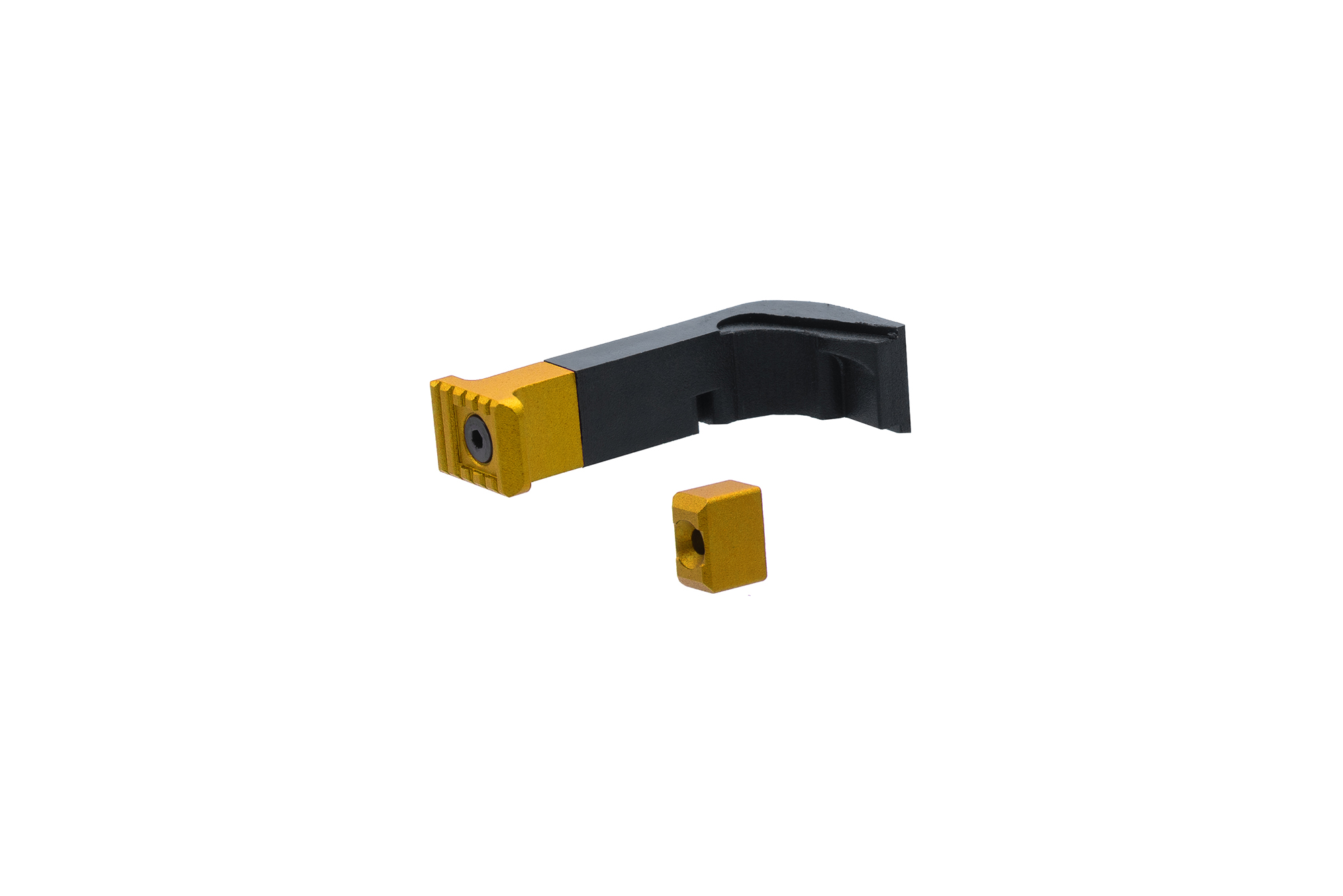 Unknown Strike Industries Modular Magazine Release for Gen1-3 Glock Pistols - Titan (Color: Titan)