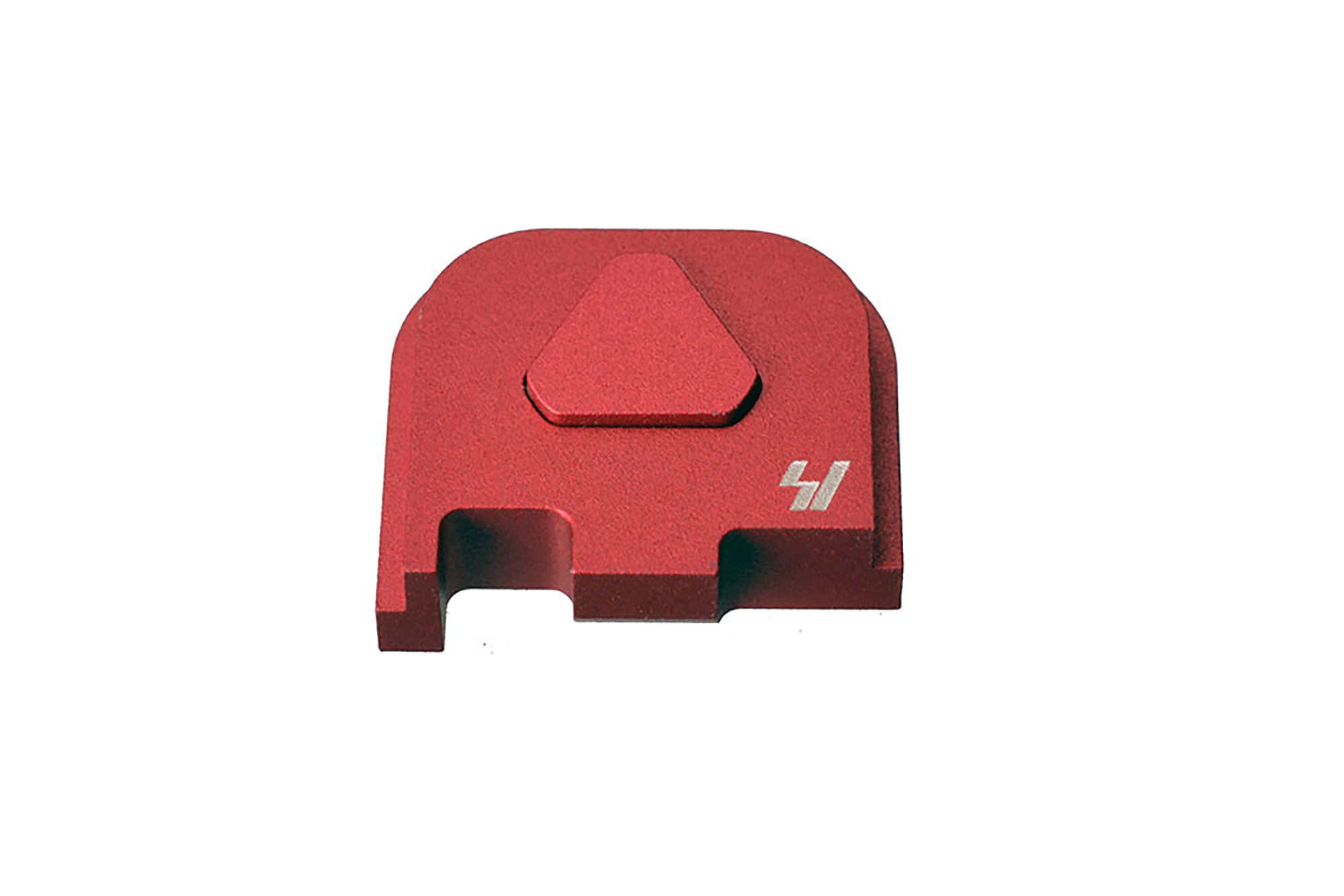 Unknown Strike Industries Slide Cover Plate for Glock 43 - V1, Red (Style: V1, Color: Red)