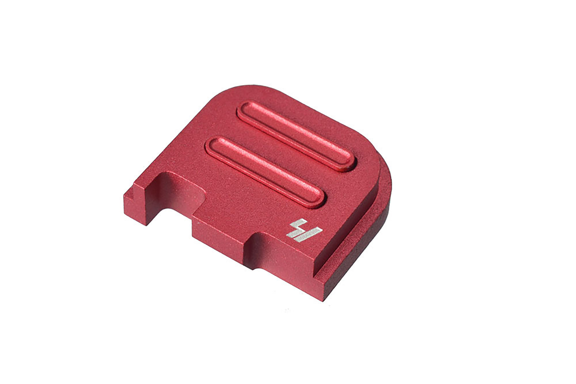 Unknown Strike Industries Slide Cover Plate for Glock 43 - V2, Red (Style: V2, Color: Red)