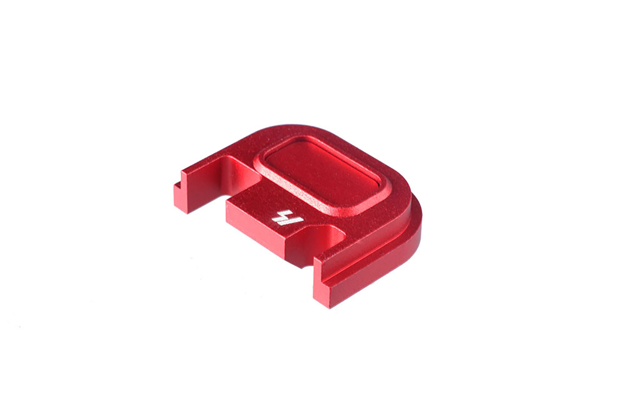 Unknown Strike Industries Slide Cover Plate for Gen1-4 Standard Glock Pistols - V1, Red (Style: V1, Color: Red)