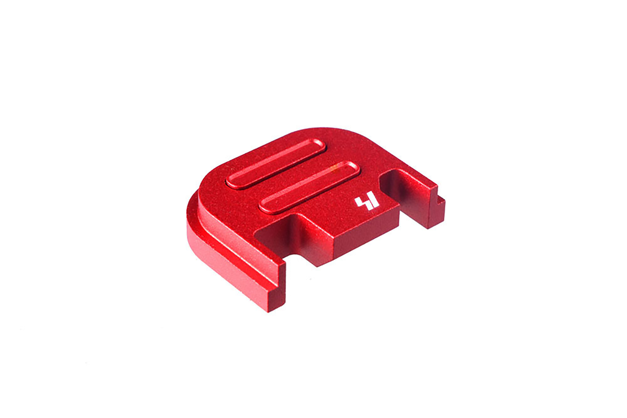 Unknown Strike Industries Slide Cover Plate for Gen1-4 Standard Glock Pistols - V2, Red (Style: V2, Color: Red)