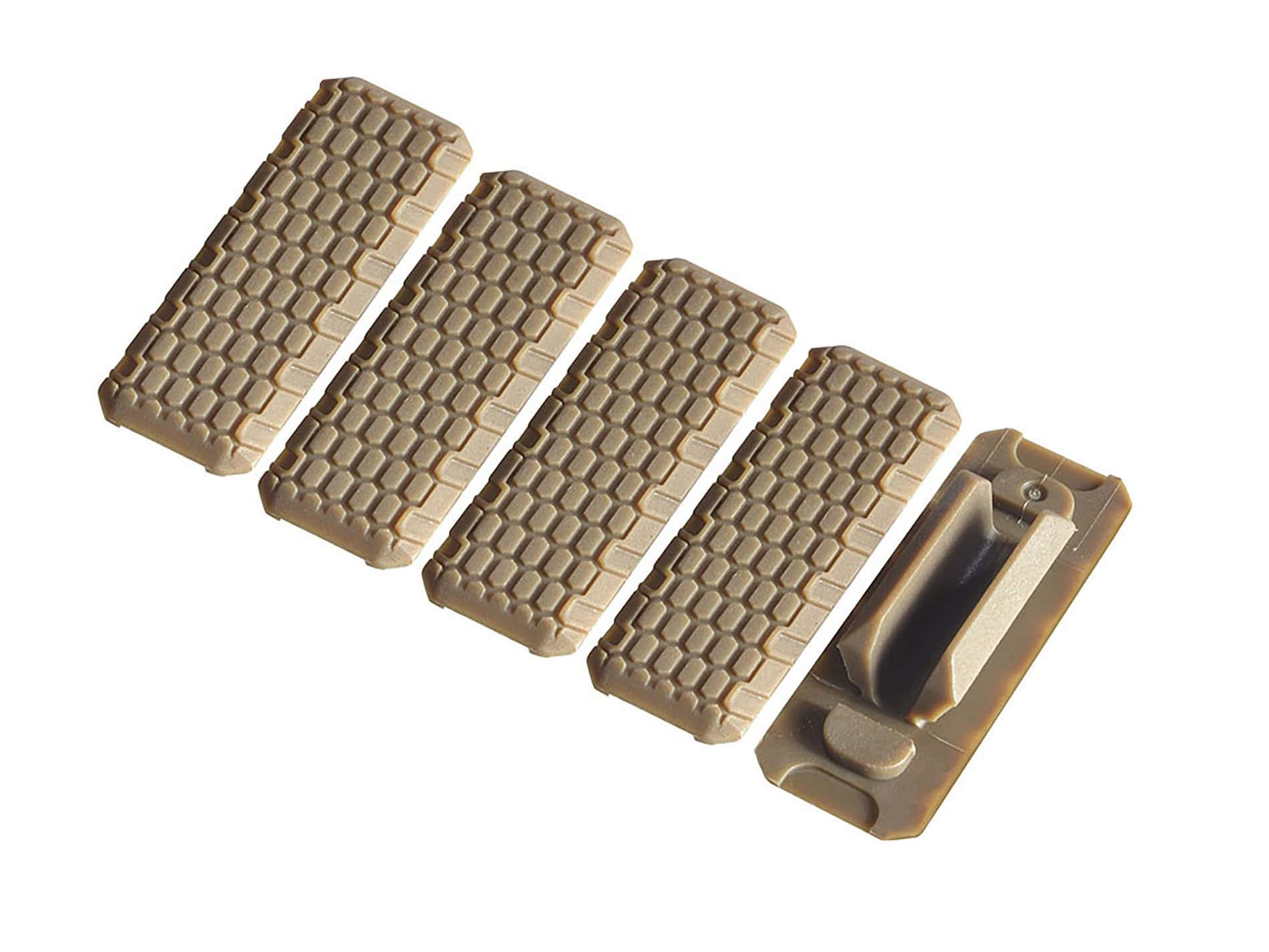 Strike Industries V2 M-LOK Rail Covers – 5 Pack – Flat Dark Earth