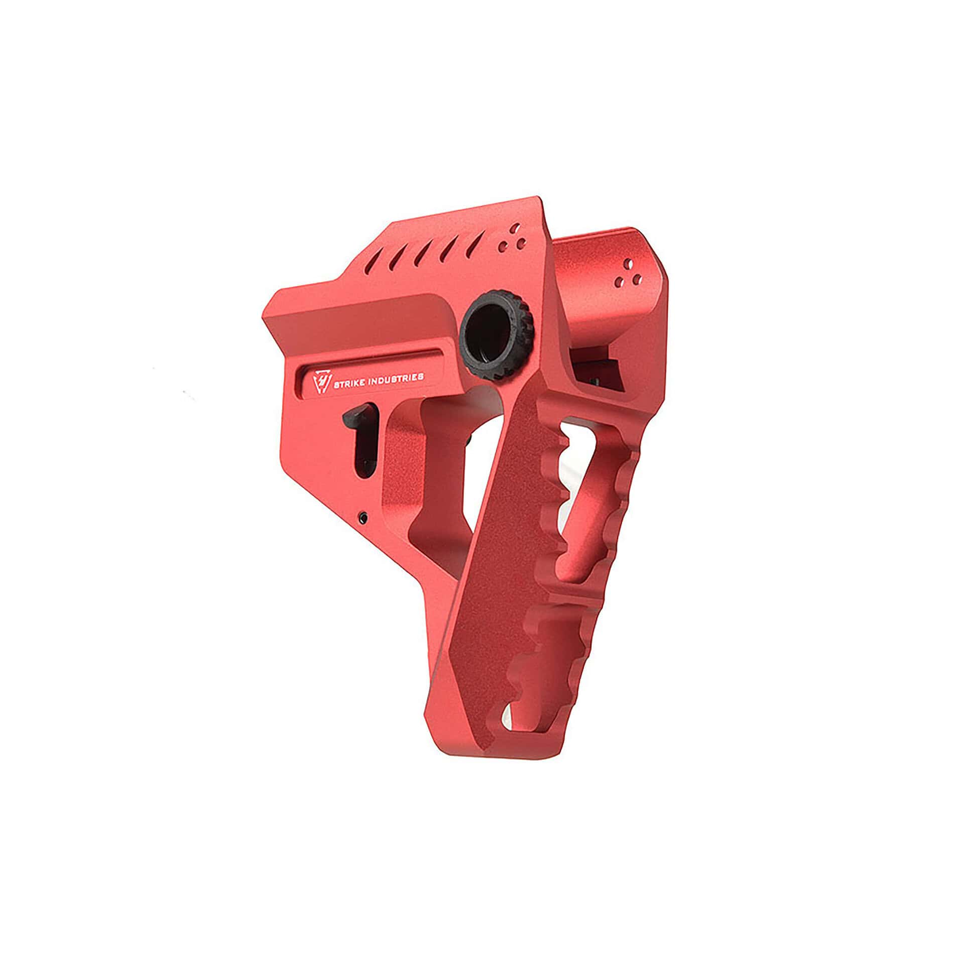 Unknown Strike Industries Mil Spec AR-15 Pit Stock - Red (Color: Red)