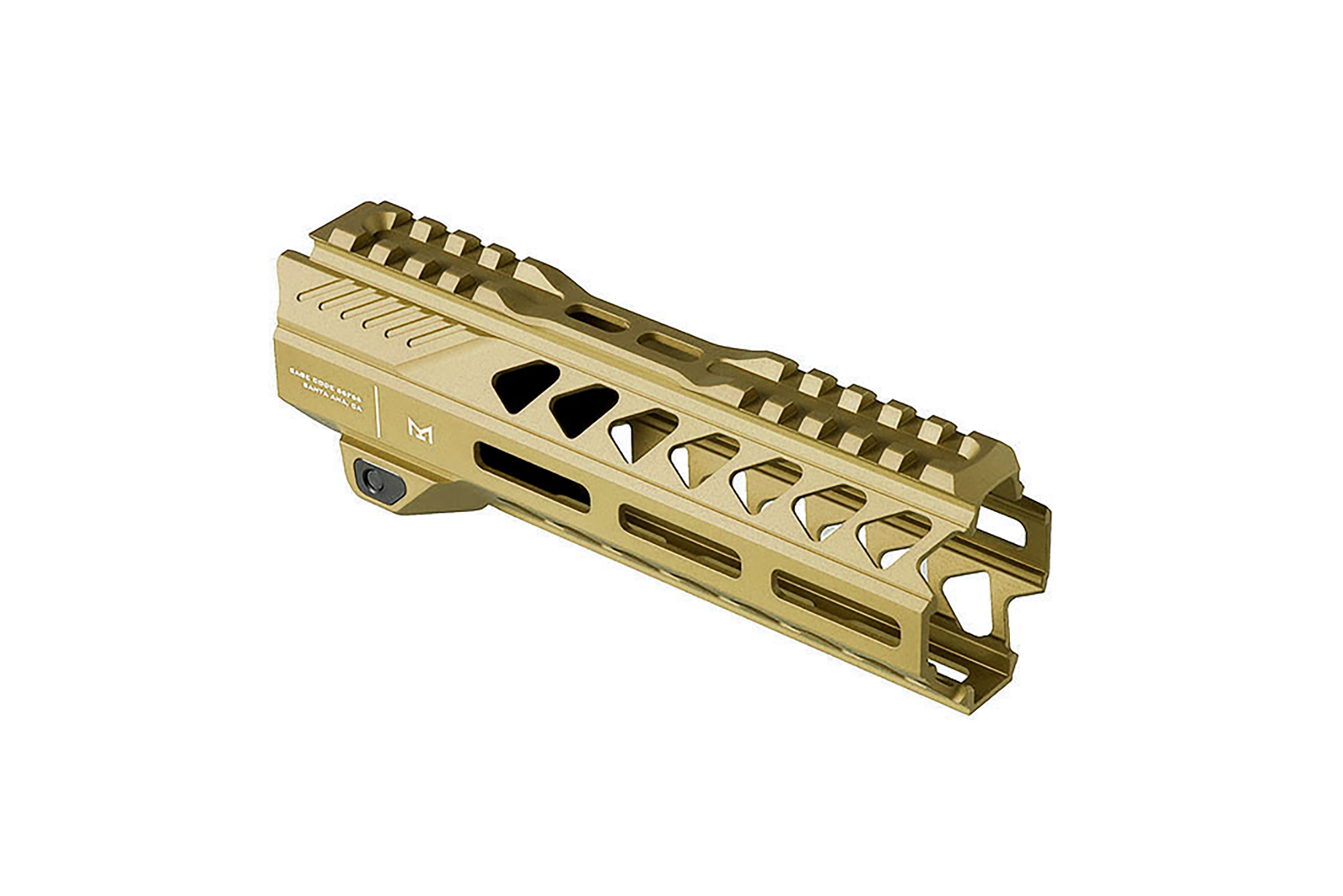 Unknown Strike Industries Strike Rail Free Float AR-15 Handguard - M-LOK - 4 Colors & 5 Lengths Available - 7 Inch, Flat Dark Earth (Length: 7 Inch, Color: Flat Dark Earth)