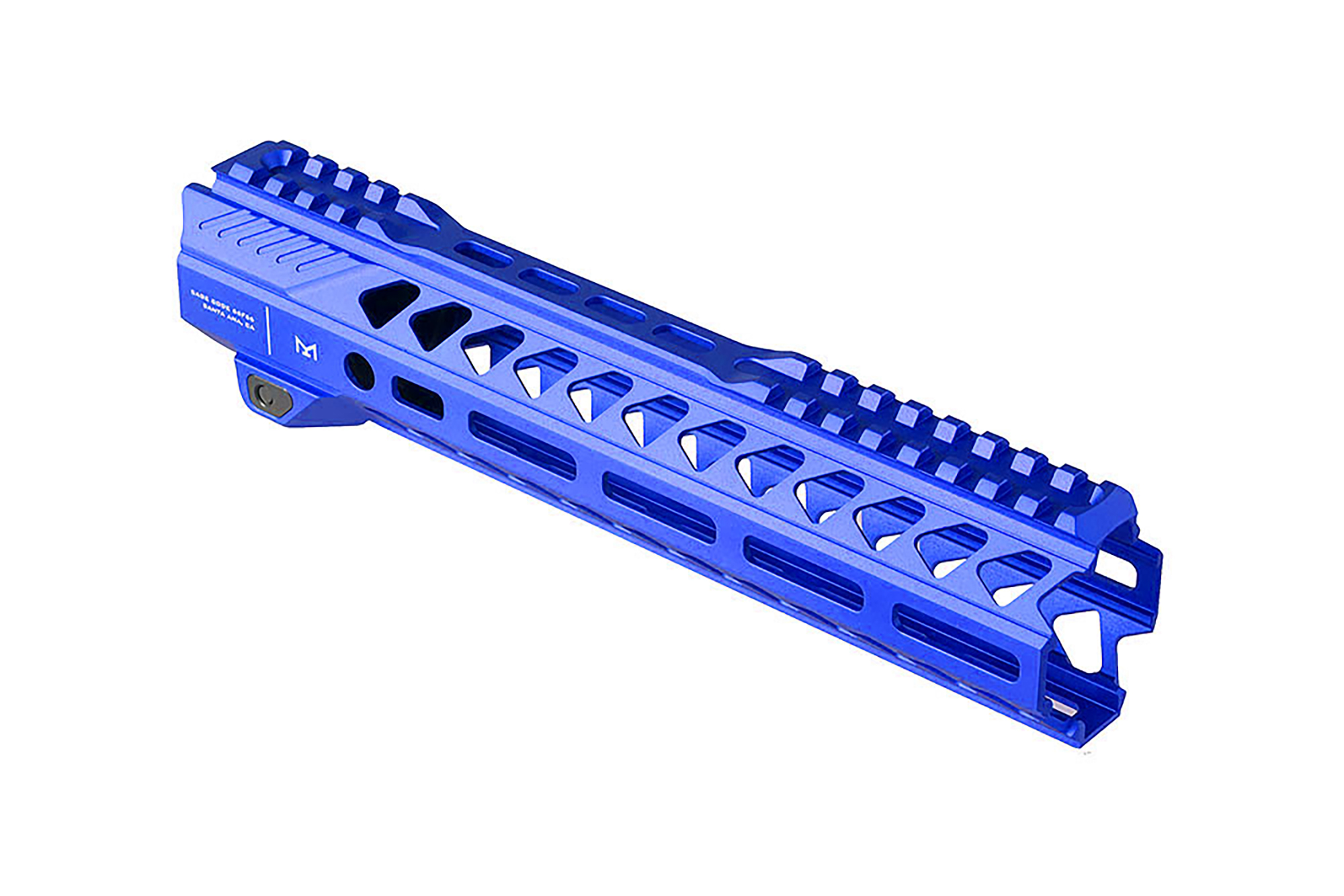 Unknown Strike Industries Strike Rail Free Float AR-15 Handguard - M-LOK - 4 Colors & 5 Lengths Available - 10 Inch, Blue (Length: 10 Inch, Color: Blue)