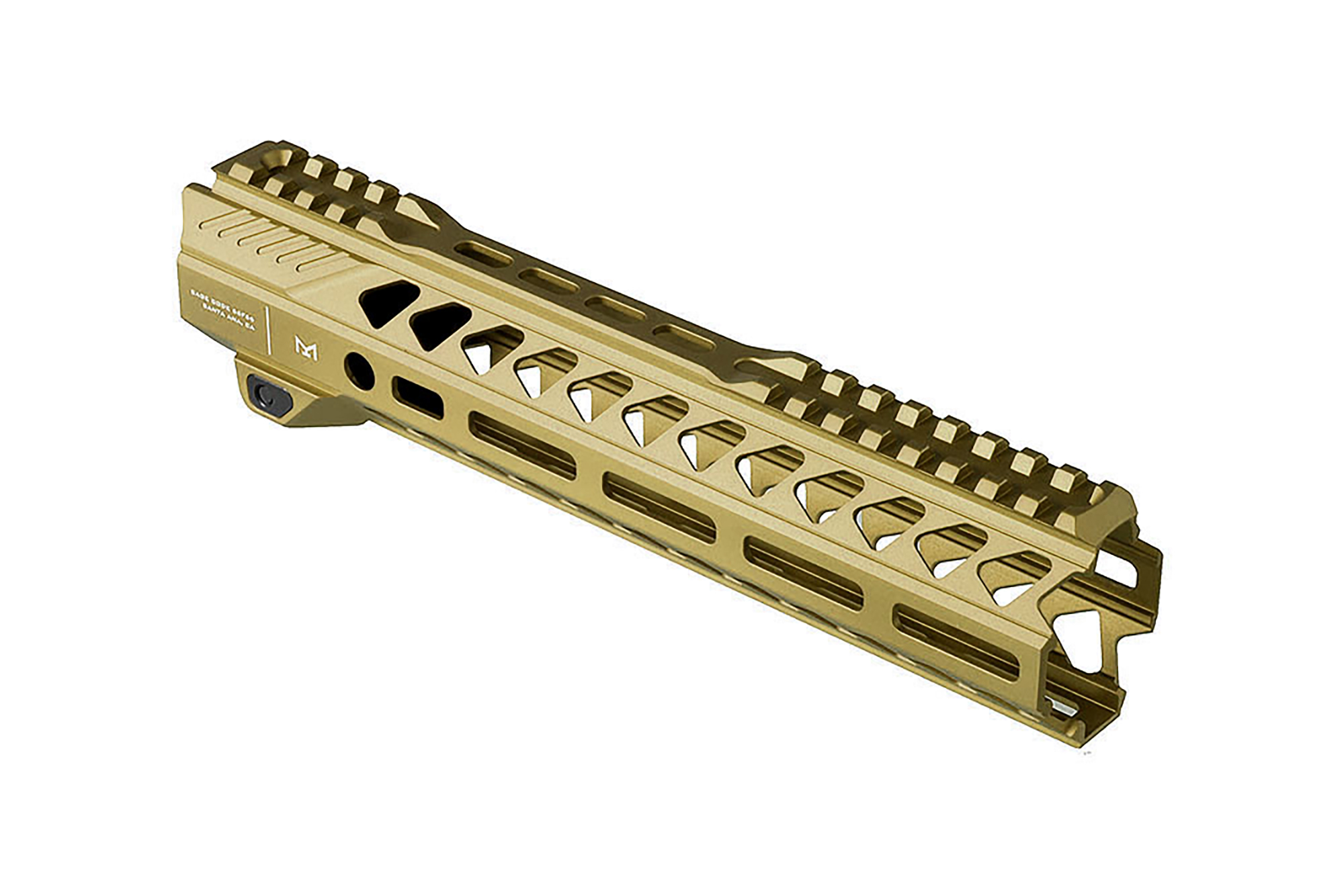 Unknown Strike Industries Strike Rail Free Float AR-15 Handguard - M-LOK - 4 Colors & 5 Lengths Available - 10 Inch, Flat Dark Earth (Length: 10 Inch, Color: Flat Dark Earth)
