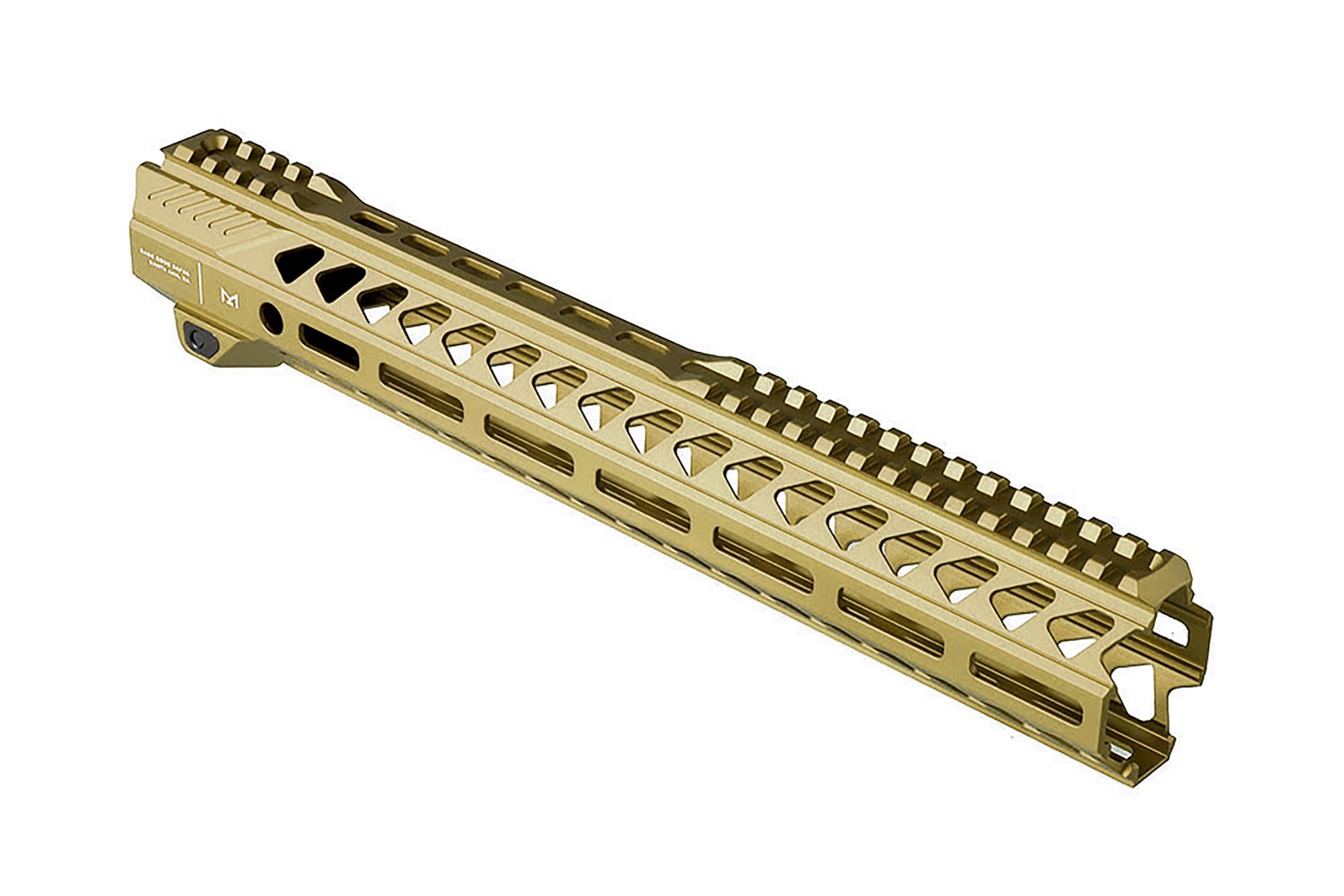 Unknown Strike Industries Strike Rail Free Float AR-15 Handguard - M-LOK - 4 Colors & 5 Lengths Available - 13.5 inch, Flat Dark Earth (Length: 13.5 inch, Color: Flat Dark Earth)