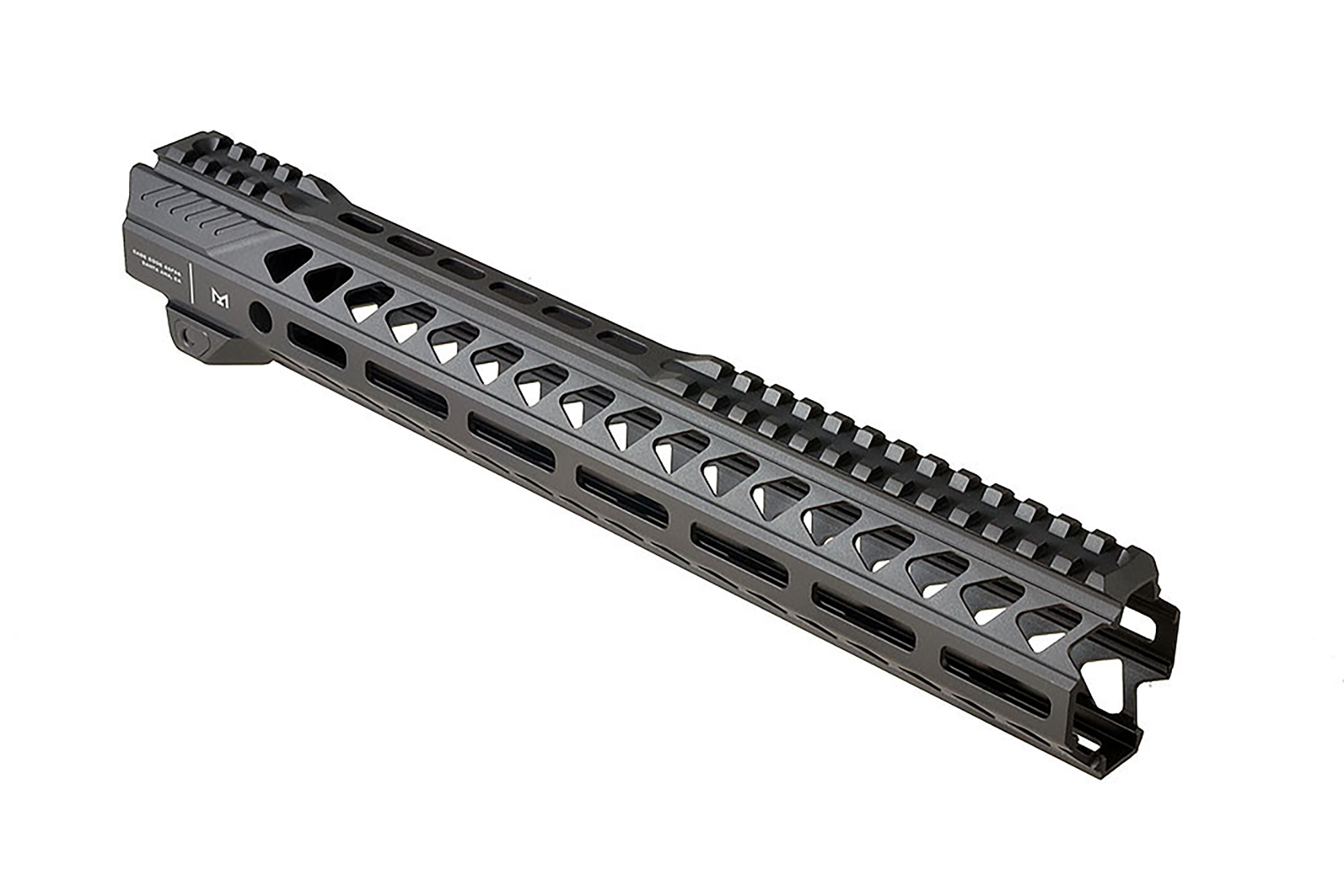Unknown Strike Industries Strike Rail Free Float AR-15 Handguard - M-LOK - 4 Colors & 5 Lengths Available - 15.5 Inch, Black (Length: 15.5 Inch, Color: Black)