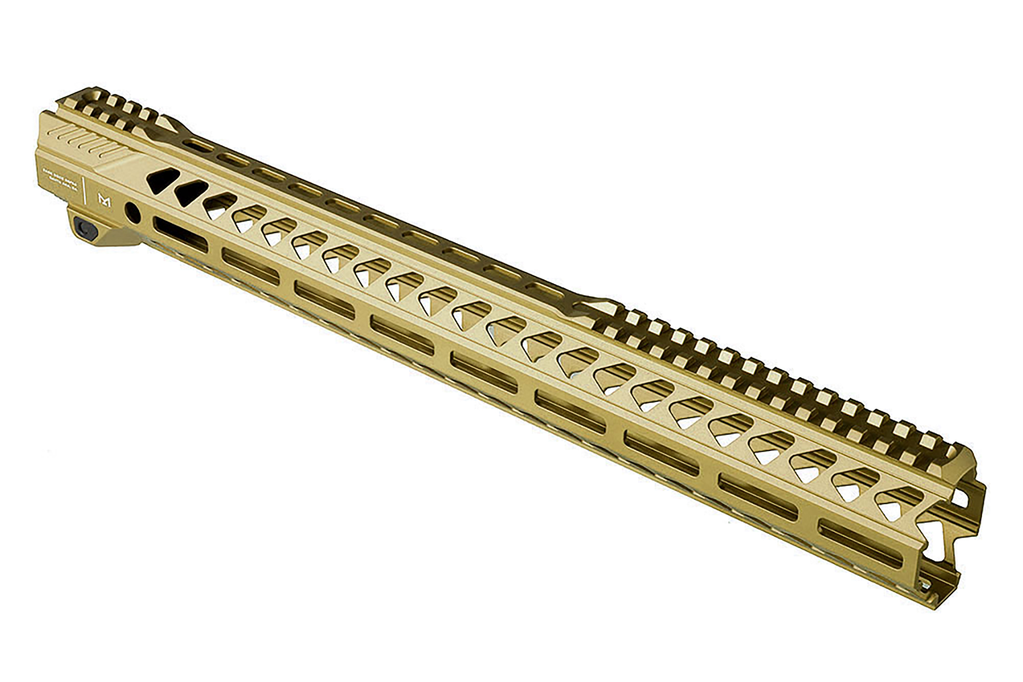 Unknown Strike Industries Strike Rail Free Float AR-15 Handguard - M-LOK - 4 Colors & 5 Lengths Available - 17 inch, Flat Dark Earth (Length: 17 inch, Color: Flat Dark Earth)