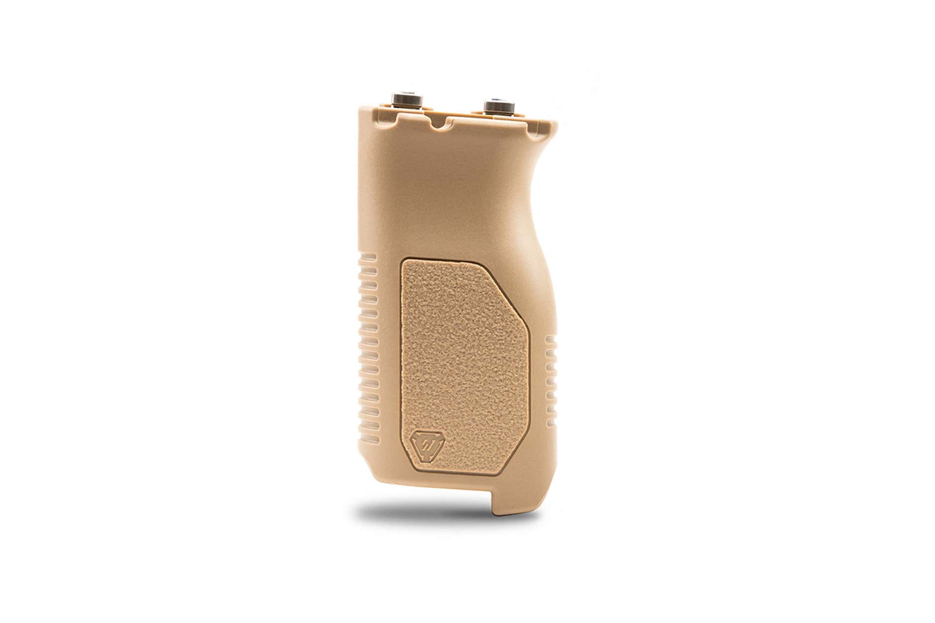Unknown Strike Industries Angled Vertical Grip - M-LOK - 2 Colors & Sizes - w/ Cable Management - Flat Dark Earth, Long (Color: Flat Dark Earth, Size: Long)