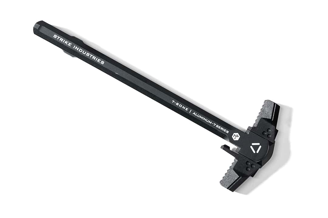 Unknown Strike Industries T-Bone Gas Busting AR-15 Charging Handle - Black (Color: Black)
