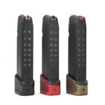 Strike Industries Aluminum Extended Magazine Plate for Glock G17/G22 - +5/+4 Capacity