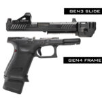 Strike Industries Slide Adapter Plate for Glock GEN3 Slide to GEN4/5 Frame w/Mass Driver Comp