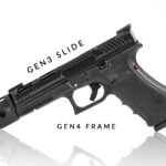 Strike Industries Slide Adapter Plate for Glock GEN3 Slide to GEN4/5 Frame w/Mass Driver Comp
