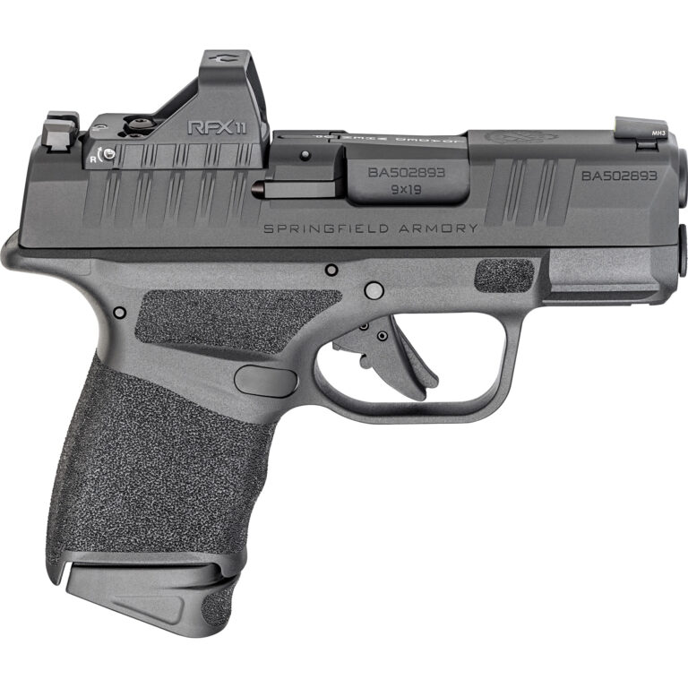 Springfield Armory Hellcat OSP 3″ 9mm Sub-Compact Optics Ready Pistol - 10 Rounds - Range Ready Pack - CA Compliant