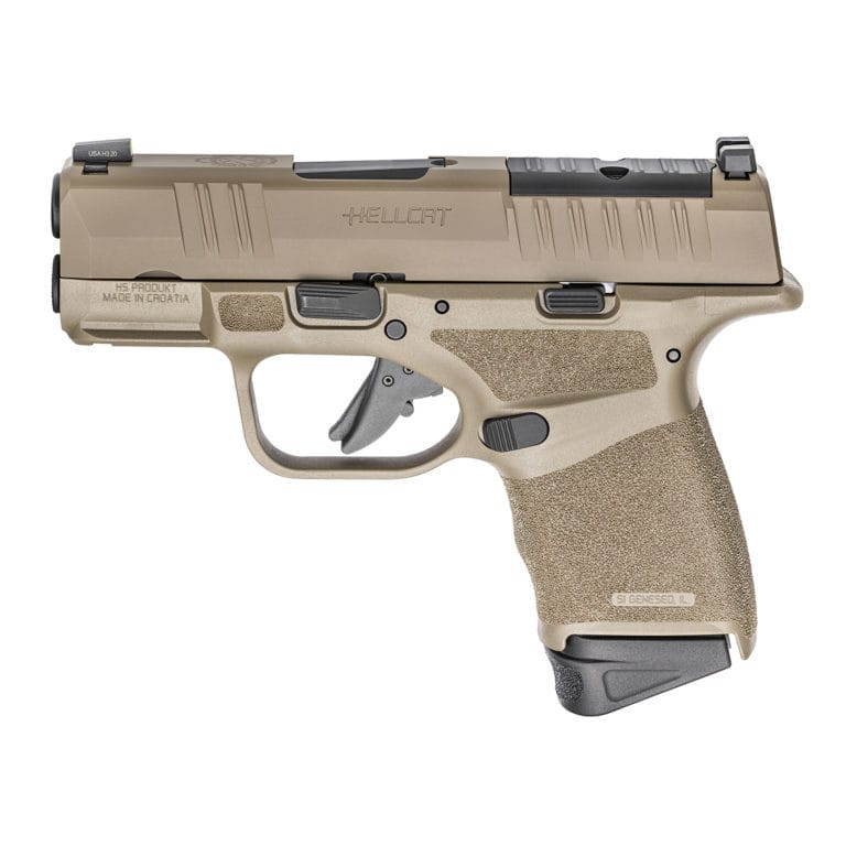 Springfield Armory Hellcat OSP Pistol with Gear Up Package with 5 Magazines - Flat Dark Earth