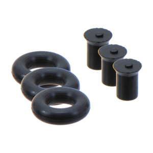Springco Mil-Spec Black Extractor Insert and Viton O-Ring - 3 Pack