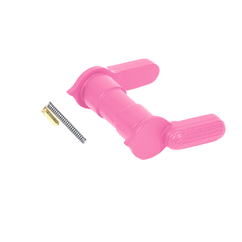 Unknown AT3(TM) Ambidextrous AR-15 Safety Selector w/Spring & Detent - 9 Colors Available - Pink (Color: Pink)