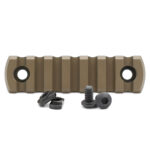 STNGR 7 Slot M-LOK Picatinny Rail Section - Flat Dark Earth