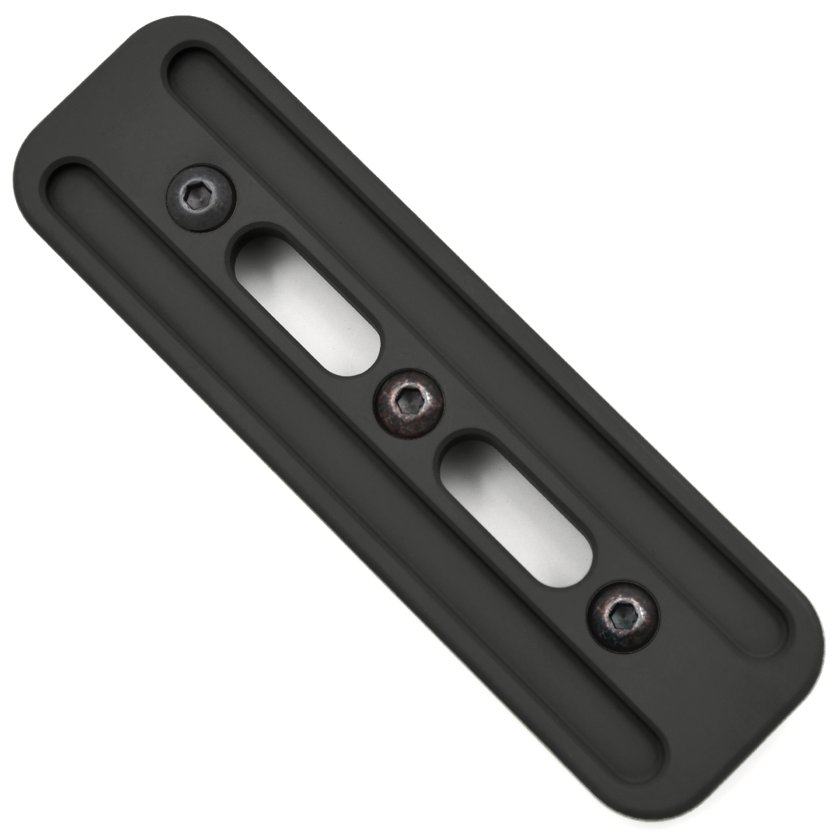 STNGR M-LOK ARCA Bipod Rail Adapter – Black, M-Lok 3-Slot