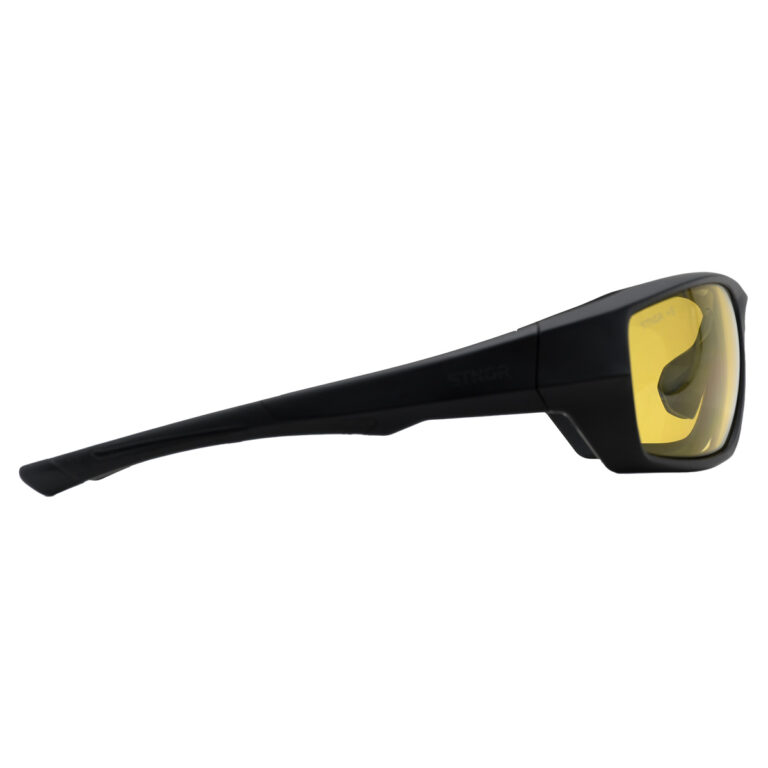 STNGR Alpine® BrightEdge Yellow Shooting Glasses - w/ Smoke or Clear Lenses
