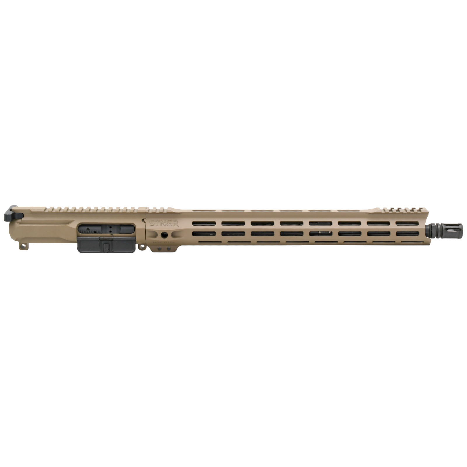 Unknown STNGR 16" .223 Wylde Complete Assembled Upper Receiver w/ 15" VLCN(R) Handguard, BCG & CH - Flat Dark Earth (Color: Flat Dark Earth)