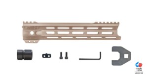 STNGR Free Float M-LOK Handguards - Flat Dark Earth - VLCN - 10.5 Inch