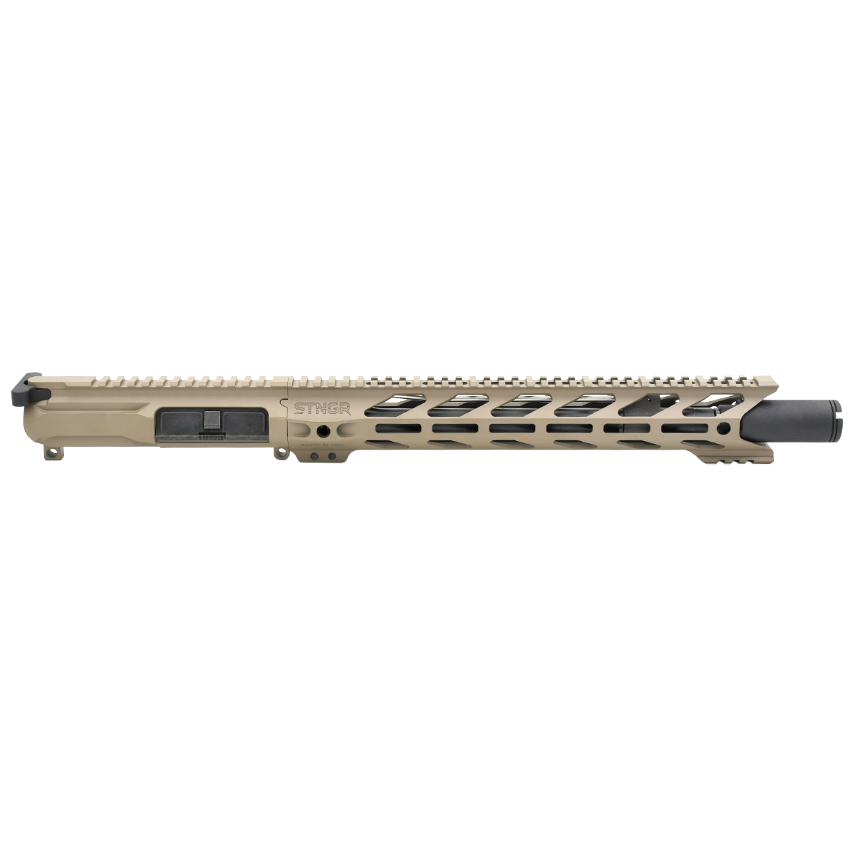 Unknown STNGR 12.5 Inch 5.56 Complete Assembled Upper w/ 13.5 Inch HWK(R) Handguard, BCG & CH - Flat Dark Earth (Color: Flat Dark Earth)