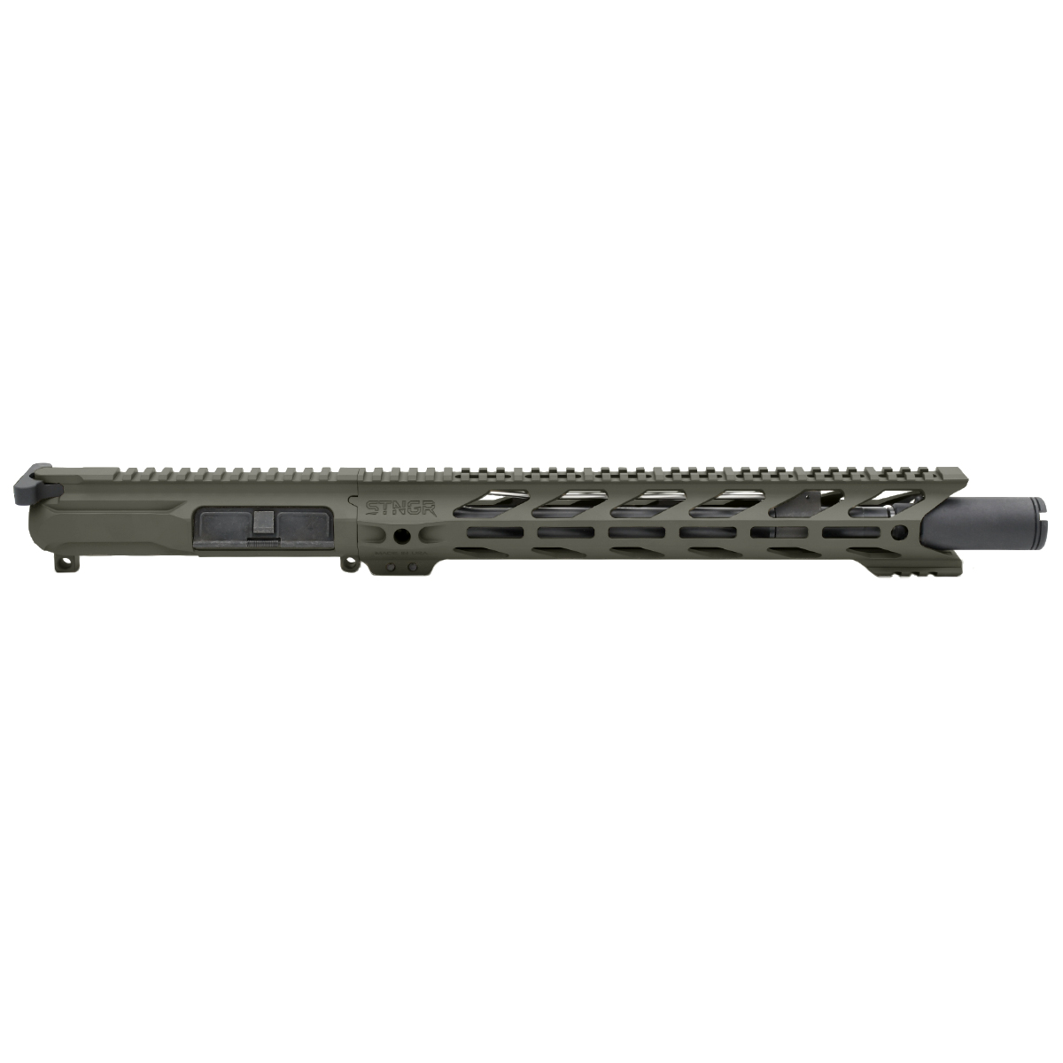 Unknown STNGR 12.5 Inch 5.56 Complete Assembled Upper w/ 13.5 Inch HWK(R) Handguard, BCG & CH - OD Green (Color: OD Green)
