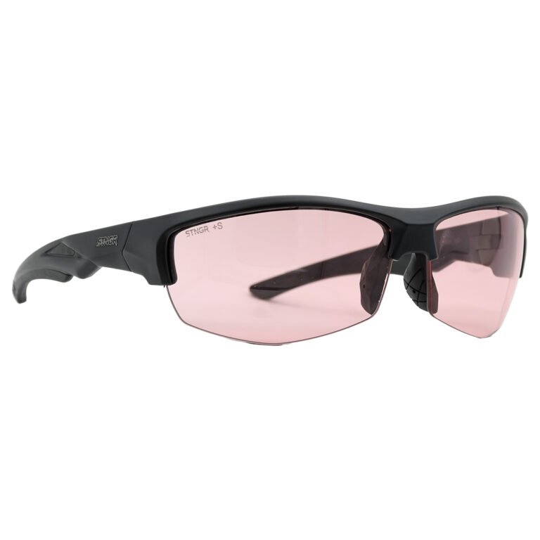 STNGR HiSpeed® BrightEdge Red Shooting Glasses
