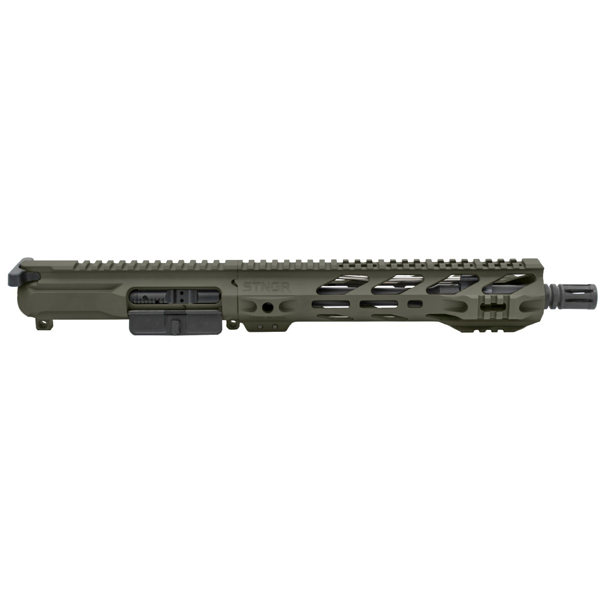 Unknown STNGR 11.5 Inch 5.56 Complete Assembled Upper w/ 10 Inch RPTR(R) Handguard, BCG & CH - OD Green (Color: OD Green)