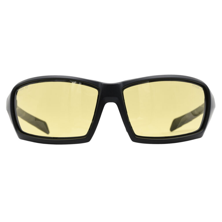 STNGR Ridge® BrightEdge Yellow Shooting Glasses - Smoke or Clear