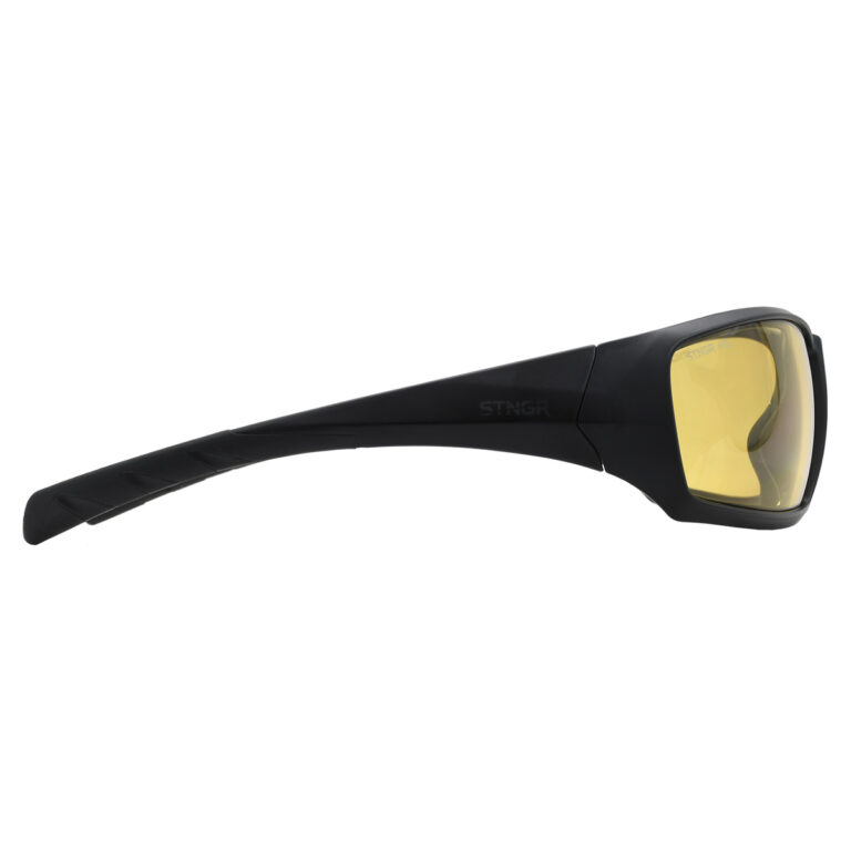 STNGR Ridge® BrightEdge Yellow Shooting Glasses - Smoke or Clear