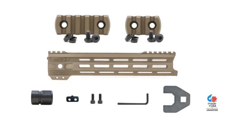 STNGR Ultimate Handguard Bundle - VLCN - 10.5 Inch - Flat Dark Earth