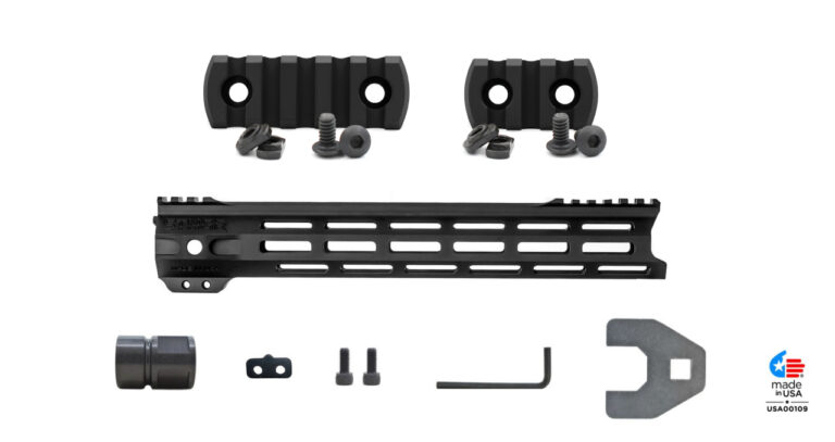 STNGR Ultimate Handguard Bundle - VLCN - 12.5 Inch - Black