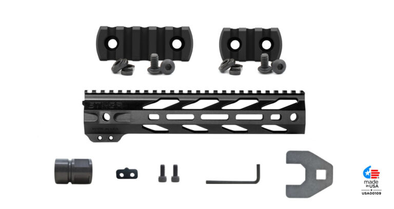 STNGR Ultimate Handguard Bundle - VYPR - 10 Inch - Black