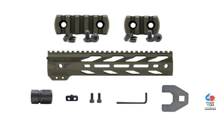 STNGR Ultimate Handguard Bundle - VYPR - 10 Inch - OD Green