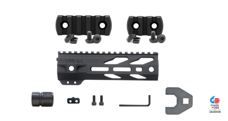 STNGR Ultimate Handguard Bundle - VYPR - 7 Inch - Black
