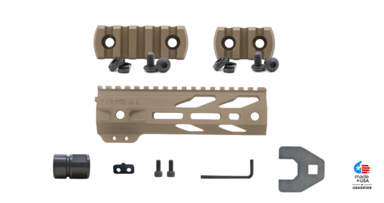 STNGR Ultimate Handguard Bundle - VYPR - 7 Inch - Flat Dark Earth