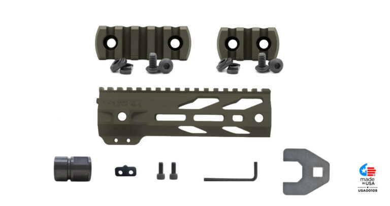 STNGR Ultimate Handguard Bundle - VYPR - 7 Inch - OD Green